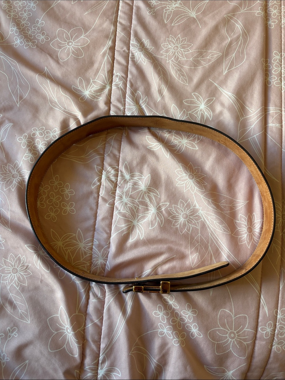 Louis Vuitton M9608 Logo Canvas Belt Size 90/36 - Picture 12 of 13